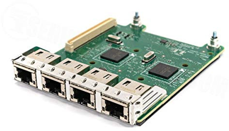 Broadcom 0FM487 Carte Fille réseau PCI-e Base-T 1 GbE 5720 4 Ports 1 GbE