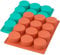 Webake Moldes redondos de silicona para galletas de chocolate, 2 unidades para hornear, cilindro redondo, caramelo, gelatina, pastel de chocolate