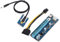 Cavo di prolunga PCI-E, adattatore PCI-E 16x Mini PCI-E a PCI Express16x Extender Riser Adapter per estrazione di schede video