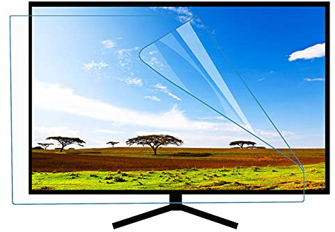 ZLSD 60 Inch Tv Blue Light Screen Protector, Matte Anti-glare Film No Bubble Anti-scratch Injury for Lcd, Led, Oled 4k Hdtv, Customizable,Matte-1338x756MM