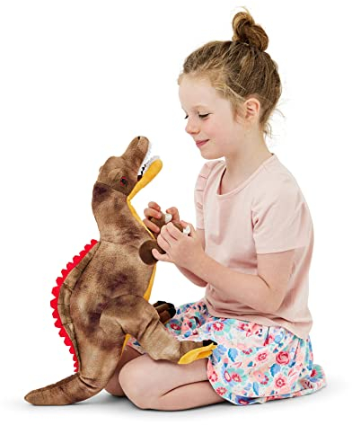 Zappi Co Weich gefülltes Kuscheltier für Kinder Spinosaurus Plüschtier (53cm Länge) Safari-Tiere Kollektion Plüschteddy Neugeborenes erstes Kind