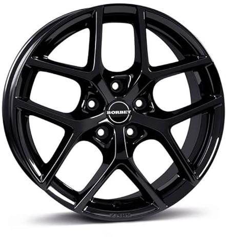 Borbet Felge Y 7x17 ET45 5x100 black glossy Y 70745100557,1BG