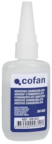 ADHESIVO CIANOACRILATO. MEDIA DENSIDAD 50gr.