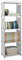 Dhouse Book Shelf Bookcase Cube Row Simple Bookshelf Four Compartment Storage Unit Organizer Creative Combination Display Shelf for Living Room Bedroom Office