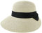 Casquette Visière Femme en Paille Chapeau de Paille pour Femme Visière en Paille Femme Casquette Eté Respirant Anti UV Casquette Visière Plage Voyage Sport en Plein Air