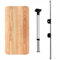 MKYOKO An der Wand montierter Klapptisch for Wohnmobile, Esstisch, klappbarer Wandtisch, for Wohnmobil, Heimbüro, Camping-Picknick im Freien, Multifunktionstisch