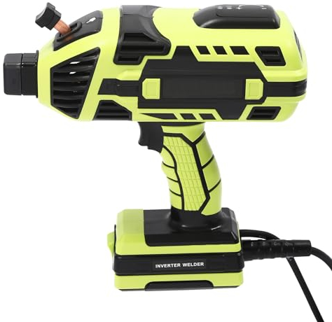 Saldatrice Manuale 220 V con inverter IGBT 6 variabili regolazione della corrente saldatrice portatile, per saldatura di acciaio al carbonio, ghisa, acciaio legato ecc