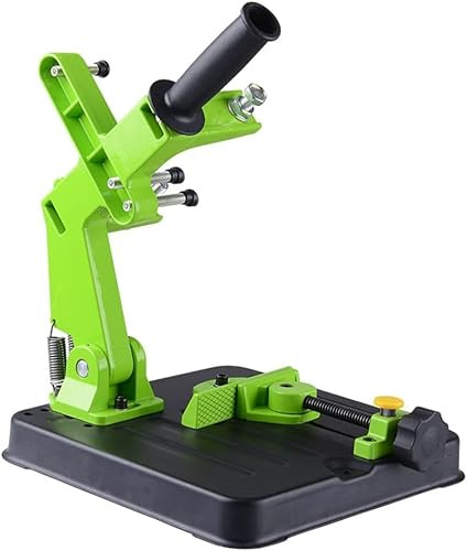Angle Grinder Stand Grinder Holder, Cutter Support Aluminum Bracket Iron Base Angle Grinder Cutting, Profession Woodworking DIY Tool for 180-230mm Angle Mill