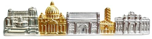 Berlin Krawattenklammer Krawattennadel skyline mit Schloss Sanssouci ca. 6,1cm lang bicolor glänzend made in Germany + Box -