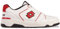 Lotto Unisex BOXSCORE Sneaker, White/RED, 37 EU