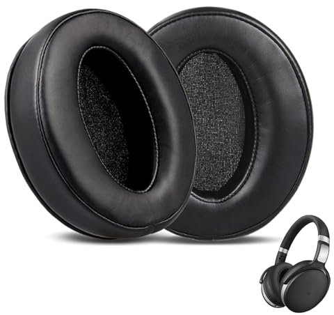 Bamyli 2Pcs Ear Pads Replacement for Sennheiser HD 4.50BT,HD 4.50,HD 4.50BTNC,HD 4.50SE,HD 4.40BT, HD 4.30G,HD 4.20S, HD 458BT,HD 450,HD400S,HD350BT Headphones (Black)