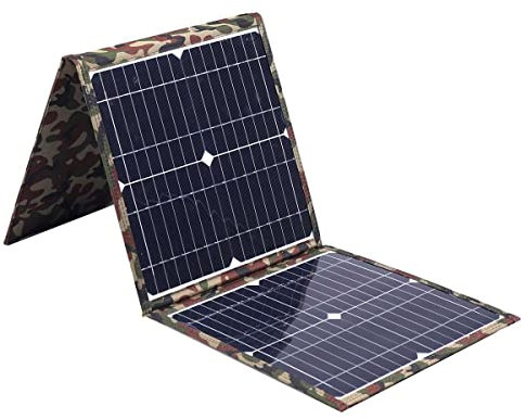 36W Pliable Panneau Solaire 18V Portable monocristallin Sac Pliant avec Chargeur pour VR, Camping et Plein air