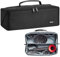 Veki Travel Bag for Dyson Hair Styler & Dryer, Carry Bag for Hairstyle Tool & Accessories, Oxford Black, Fashion
