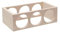 Exquisita botella de vino Regal Klein R St able de madera para coleccionistas de botellas, muebles de comedor, capacidad para hasta 3 botellas