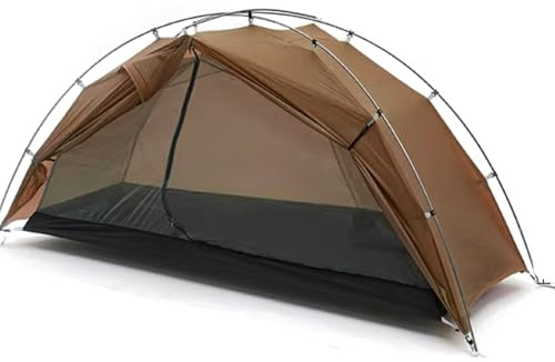 3F UL GEAR Taiji Zelt für 1/3 Personen gegen Sturm, 1,45/1,45 kg, ultraleichtes Rucksackzelt, 5000 mm + wasserdichte Belüftung, resistent gegen Windböen von 7, einfacher Aufbau