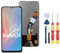 SiuVorZhi Display LCD compatibile con ZTE Blade A34 / Blade A54 Display LCD Touch Screen Assembly Riparazione Parti di ricambio con strumenti.
