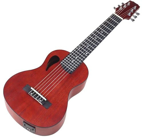 Ukulele für Profis 30 Zoll Akustik Ukulele mit braunem Sapele Korpus(Brown)
