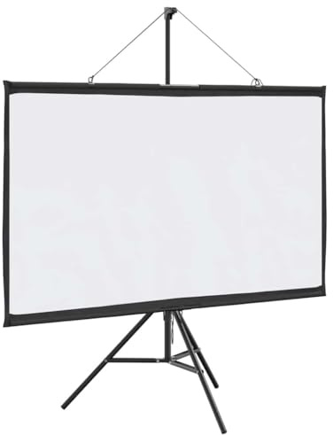 Générique Écran de Projection avec trépied 60 Pouces 16:9,Appareils électroniques,Vidéo,Accessoires vidéo,Accessoires pour projecteur,Écrans de Projection,Blanc,1.28 KG,4101046