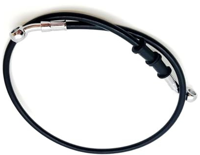 Bremsenzubehör 10-mm-Banjo-Motorrad-ATV-Bremsleitung, Schwarz, 400–2200 Mm, Ummantelt Für Yamaha Für(400mm)