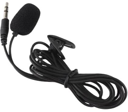 ZJchao Mic External Adapter 3.5mm External Microphone Clip On Mic + Adapter Cable for Hero3 3+ Hero4 Cameras