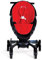 4moms 2000213 Stoffbezug für origami Kinderwagen, rot