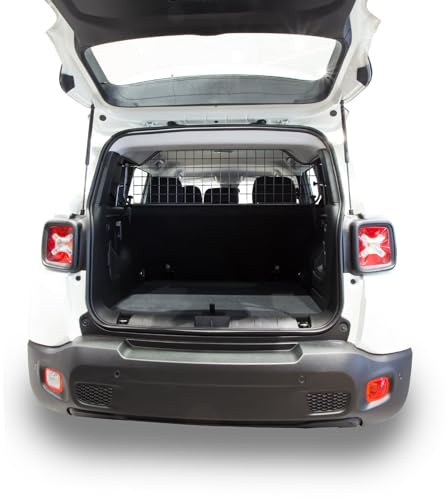 Travall Guard Hundegitter Kompatibel Mit Jeep Renegade (Ab 2014) TDG1470 - Maßgeschneidertes Trenngitter in Original Qualität