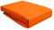 Spannbettlaken für Wasserbett/Boxspring/Übergrößen 180-200x200-220 cm Orange (orange)