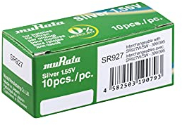 Seller-Max Sony 395/399 SR927SW Uhrenbatterien, 10 Stück Murata ehemals Sony