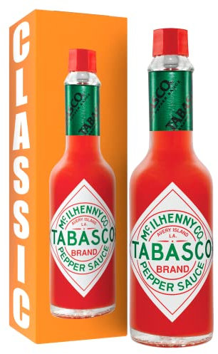 Tabasco Original Red Pepper Hot Sauce 57ml | Authentic & Classic Flavour Perfect For Spicing Up Any Dish