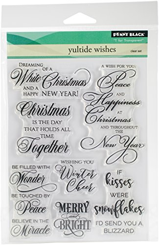 Penny Black Clear Stempel-Set, 30-382, Yuletide Wishes