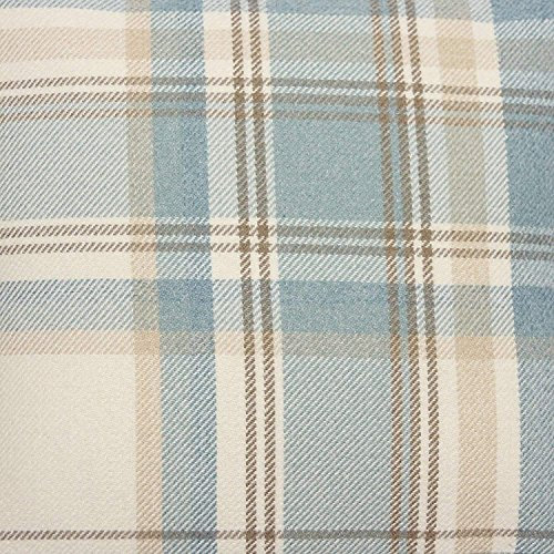 McAlister Textiles Heritage | Stoff als Meterware im Tartan-Muster kariert in Hellblau 140cm Breite | Per Meter | gewebtes Muster Schottenkaro