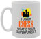 Coralgraph Inc MG2966 I Coach Chess What is Your Superpower? Novelty Gift Printed Tea Coffee Ceramic Mug