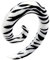 Monster Piercing 3MM Zebra Muster UV Acryl Spirale verjüngt Sich Gauge Ohrstecker Piercing