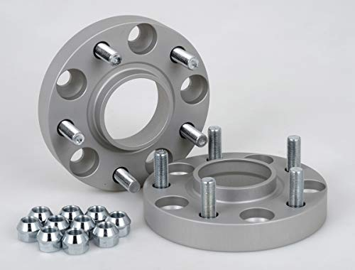 Spurverbreiterung Aluminium 2 Stück (25 mm pro Scheibe / 50 mm pro Achse) incl. TÜV-Teilegutachten