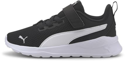 PUMA Anzarun Lite AC PS, Sneaker Unisex - Bambini e Ragazzi, Black White, 28 EU