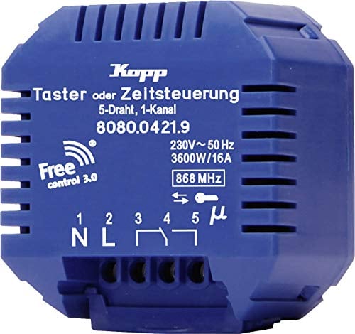 KOPP 2110560 808004219 3.0 Free Control 1-Kanal Empfaenger