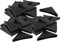 YouU 20 Stück Tischkantenschutz und Kinder-Sicherheit Eckenschutz Möbelschutz Kunststoff Ecken 10mm x 75mm