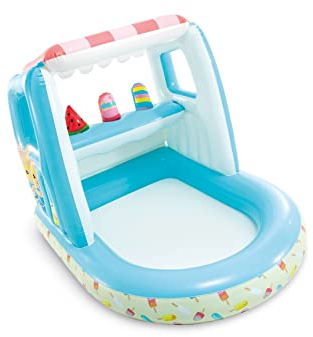 Centro de juegos INTEX heladería hinchable con 3 helados