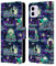 Head Case Designs Offizielle Peanuts Snoopy Muster Spooktacular Leder Brieftaschen Handyhülle Hülle Huelle kompatibel mit Apple iPhone 11