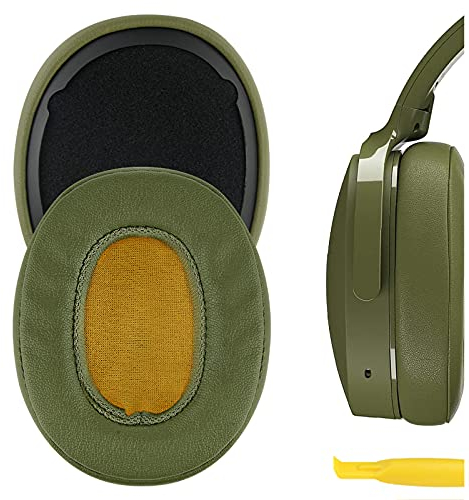 Geekria QuickFit Replacement Ear Pads for Skullcandy Venue Wireless ANC Headphones Ear Cushions, Repair Parts (Green)