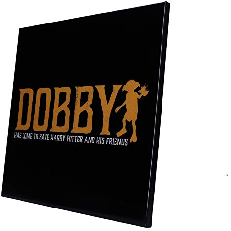 Nemesis Now House Elf Dobby Save Harry Potter Kristallklares Bild Kunst, Schwarz, 32 cm