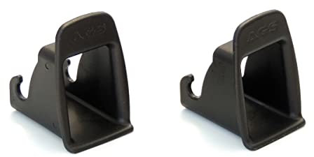 1 Pair Car Seat Isofix Guide Groove Car Child Seat ISOFIX Locater Guide Universal Fit Black