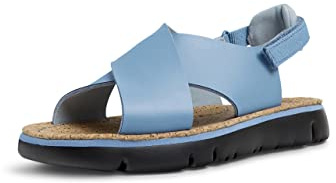 Camper Oruga Women's Sandal K200157, Medium Blue 047, 4 UK