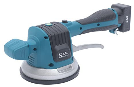 Máquina de colocación de azulejos eléctrica, vibradora de azulejos, niveladora automática de 6 velocidades, con ventosa de 120 x 120 mm para suelo/azulejos de pared