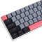 Owpkeenthy 8008 Keycaps Doubleshot PBT 160-Key CSA Profile with 6.25u 7u Spacebar for 75% Percent US/ISO Layout Mechanical Gaming Keyboard (CSA/8008)