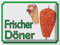 vianmo Blechschild 40x30cm frischer Döner Restaurant Deko Geschenk Metall Schild