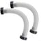2 Stück Poolschlauch 11535 für Intex 28647EG, Poolpumpen-Schlauchverbinder, Schwimmbadschlauch mit Muttern, Pumpenschlauch, flexibler Wasserschlauch, 40,6 cm