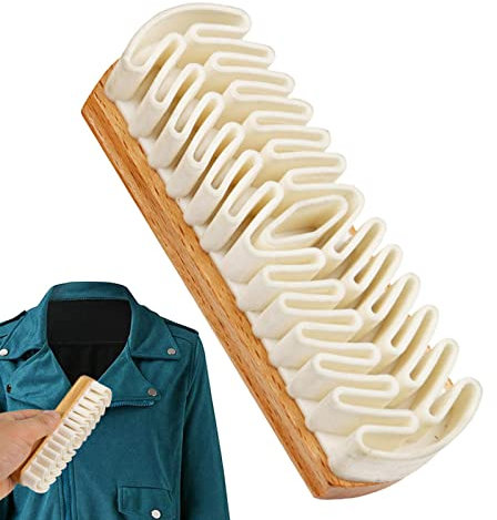 Nettoyage en crêpe Nubuck, Brosse en Daim, Brosse en crêpe pour Nettoyer Le Nubuck, Brosse à Chaussures en Daim pour Nettoyer Le Nubuck sur Les Bottes, Les Chaussures et Les Vestes