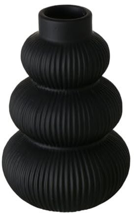 Boltze Maurice Vase schwarz 21cm (1 Stück)