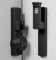 Password Protected 90 Degree Black Zinc Alloy Lock Secure Your Barn Door Use for Sliding Pocket French Doors Barn Door Hardware(Password Black)